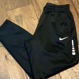 Nike Black Sweatpants with White Logo